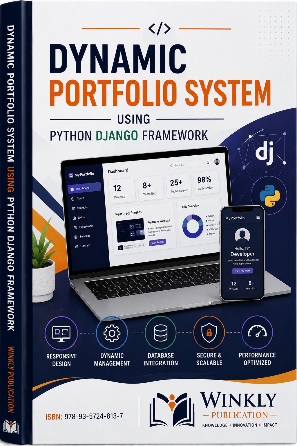 Dynamic Portfolio system using Python Django Frame work