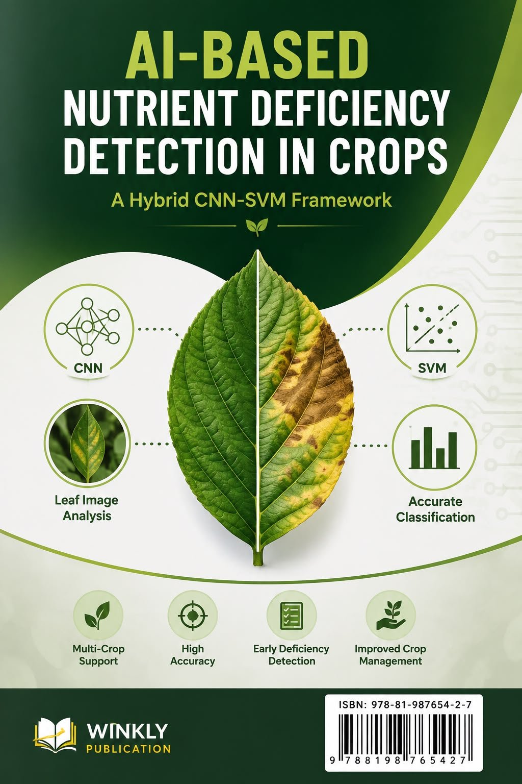 AI-Based Nutrient of Deficiency Detection in Crops A Hybrid CNN-SVM Framework