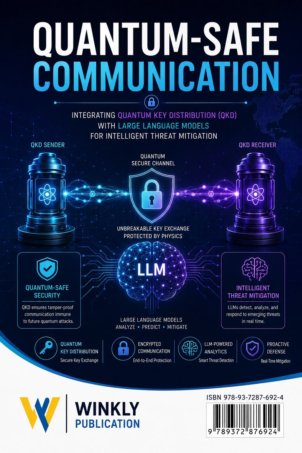 QUANTUM -SAFE COMMUNICATION INTEGRATING QUANTUM KEY DISTRIBUTION (QKD)
