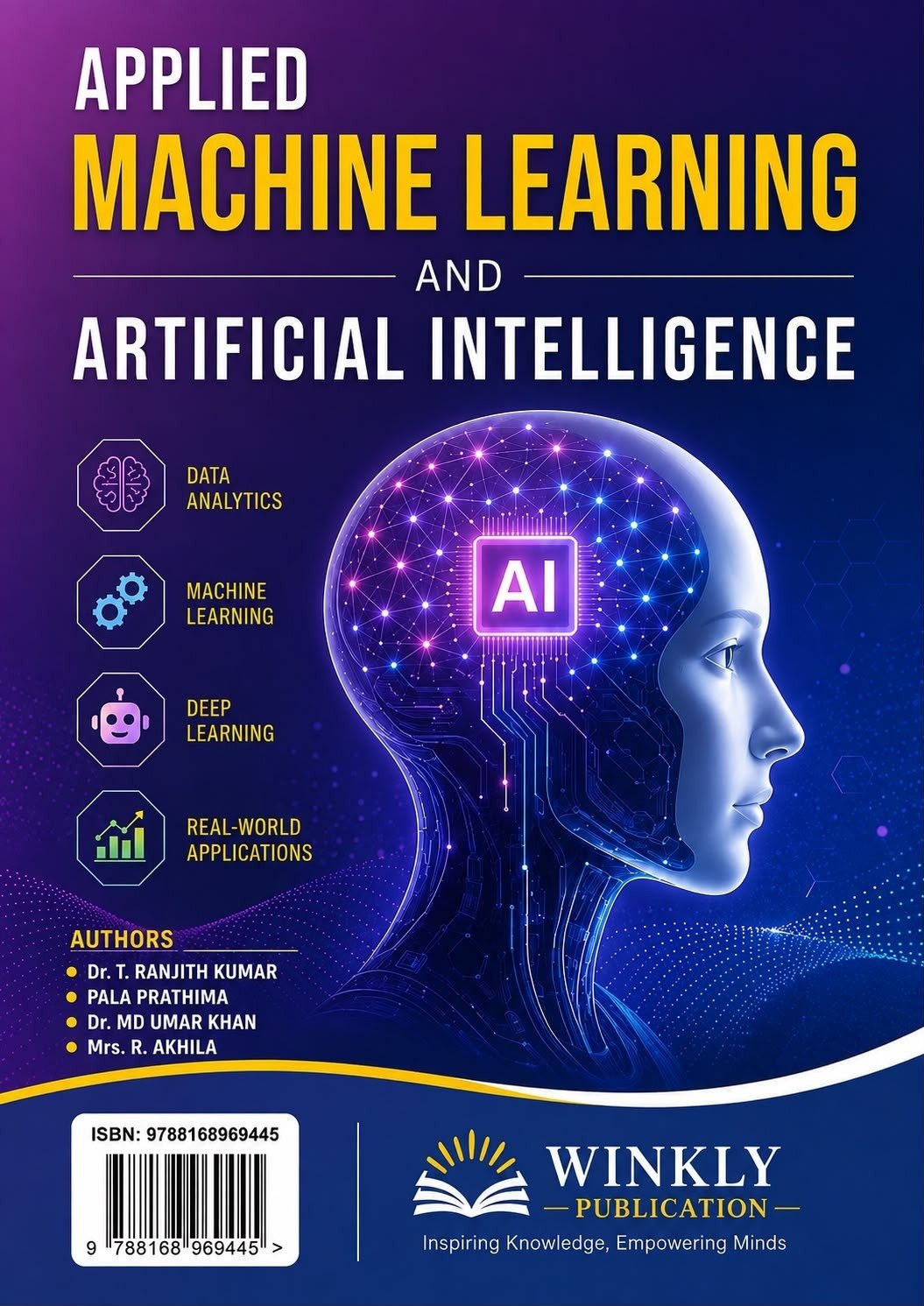 APPLIED MACHINE LEARNING AND ARTIFICIAL INTELLIGENCE