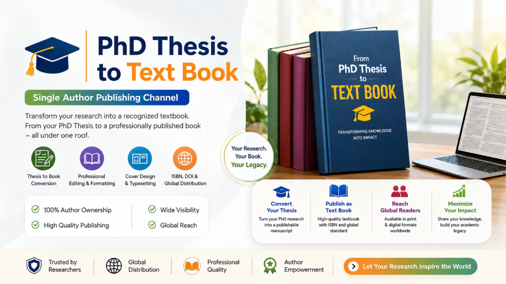 PhD Thesis to Text Book